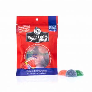 30mg Right Coast Delta-8 THC Mixed Fruit 10Ct Bag - 30ct case